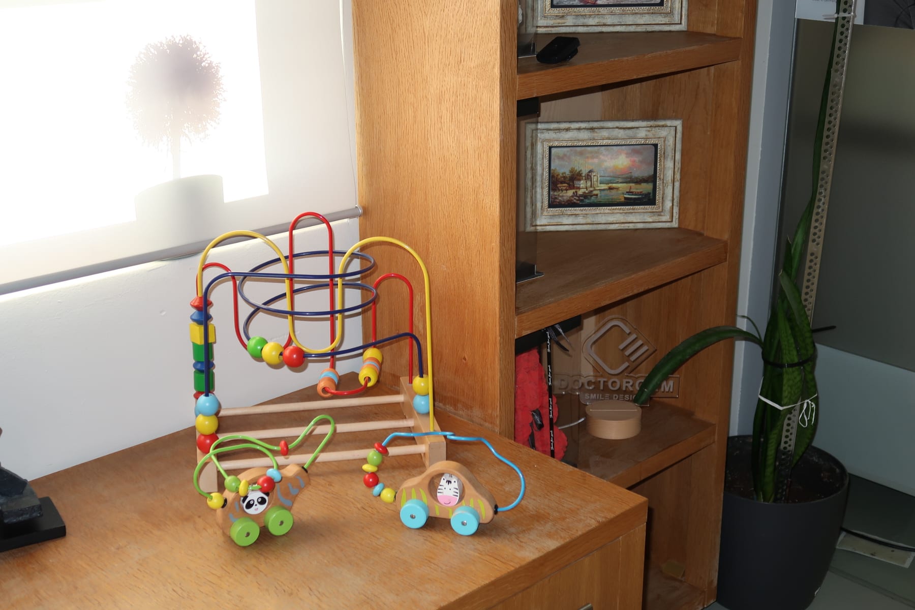Kids corner with toys
